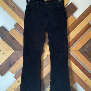 CoH Citizens of Humanity Velvet Drew Crop Flare Jeans size 26